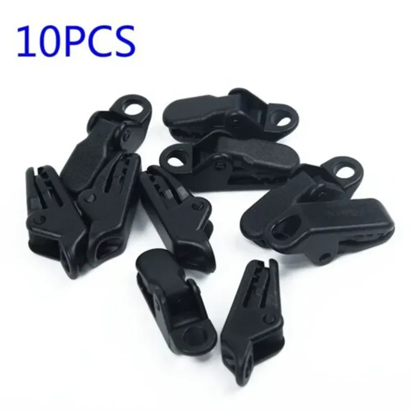 

10PCS Awning Canopy Clamp Alligator Clip Hook Camping Tent Tarp Clips Holder Camping Equipment Tent Accessories Tools