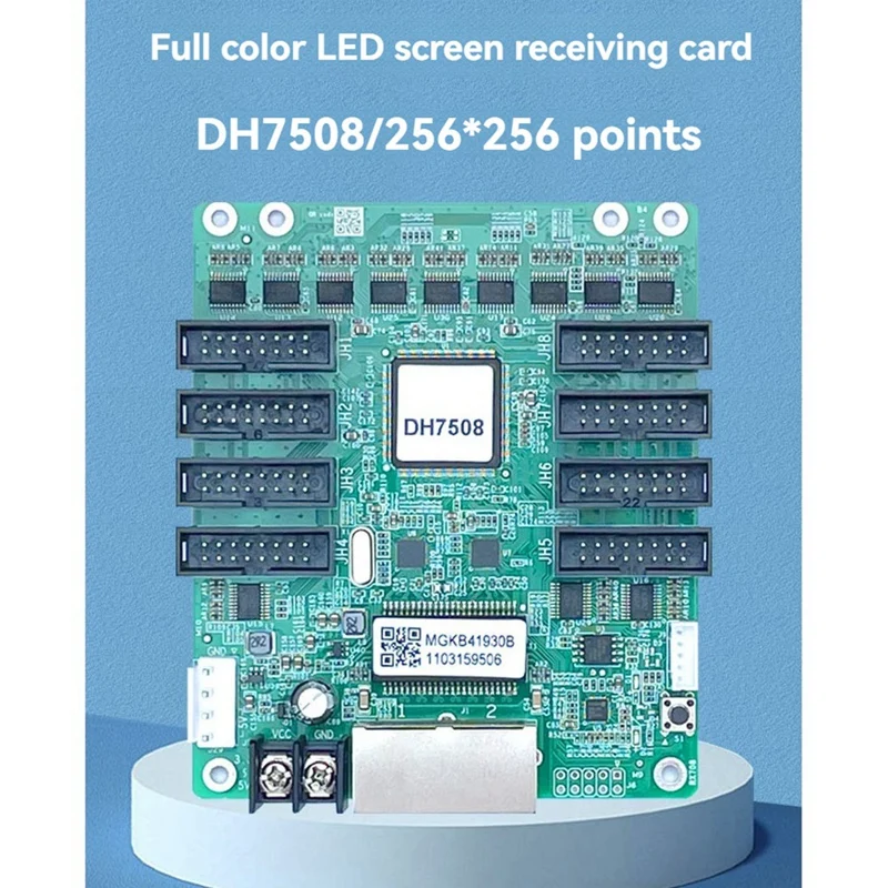 LED Video Screen Receiving Card Full Color LED Display Receiving Card Video Control Card 256X256 Pixels For LED Display