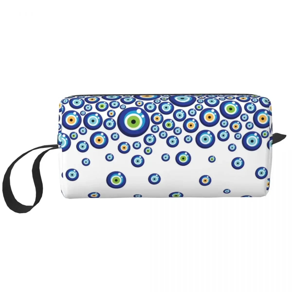 Turkish Evil Eye Makeup Bag Pouch Cosmetic Bag Men Women Lucky Charms Amulet Toiletry Bag Storage Pouch Bag