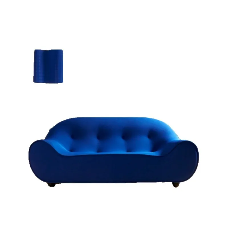 Sofa living room Small apartment Internet celebrity Modern urban style special-shaped fabric