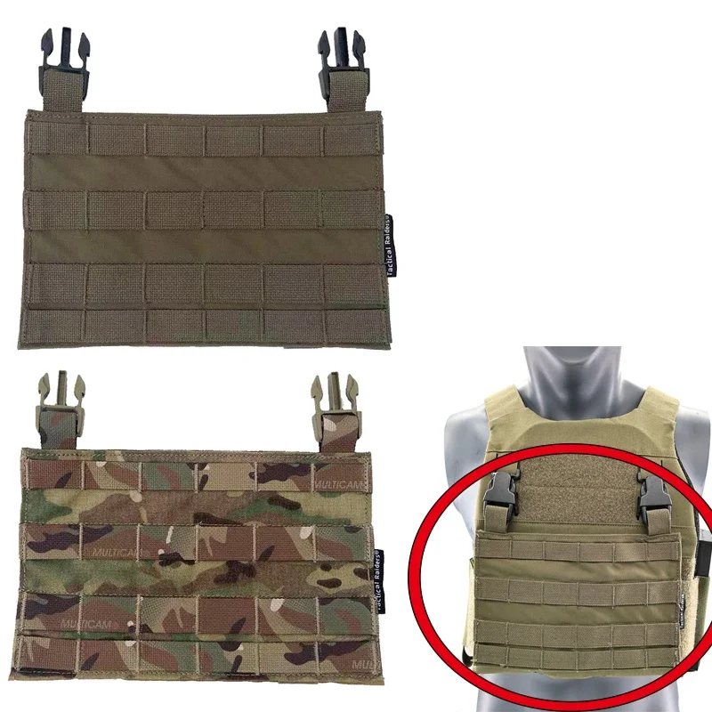 Tactical FCSK LV119 Vest Panel Extension Airsoft AVS Vest Molle Expansion Equipment Modular Plate Carrier Accessories