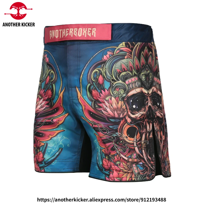 شورت BJJ للرجال والنساء شورت قتال MMA، No Gi، Jiu Jitsu، شورت تدريب الملاكمة كيك بوكسينغ قفص القتال الملاكمة التايلاندية