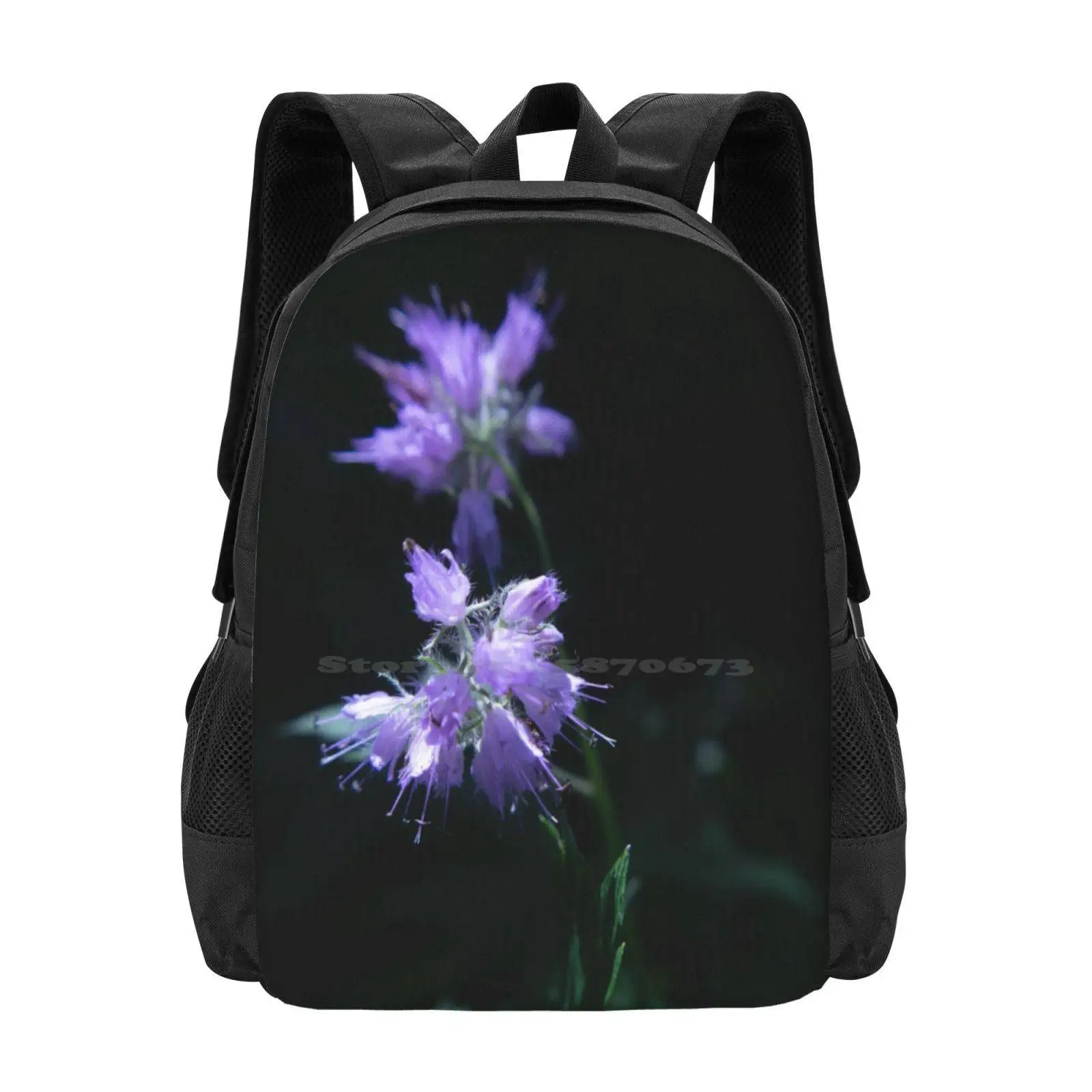 

Out Of Darkness Hot Sale Backpack Fashion Bags Abstract Nature Floral