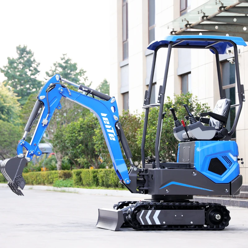 Fast Delivery EURO 5 Mini Excavator 1.2 Ton Kubota Engine Excavator Manufacturer Customized Small Excavator Prices