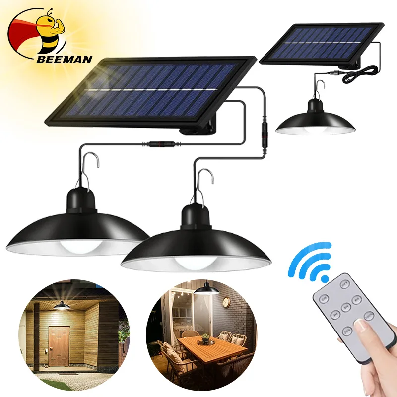 

Split Solar Light Super Bright Energy Led Lights with Remote Outdoor Waterproof Wall Lamp Garden Street Solar Powered Lantern