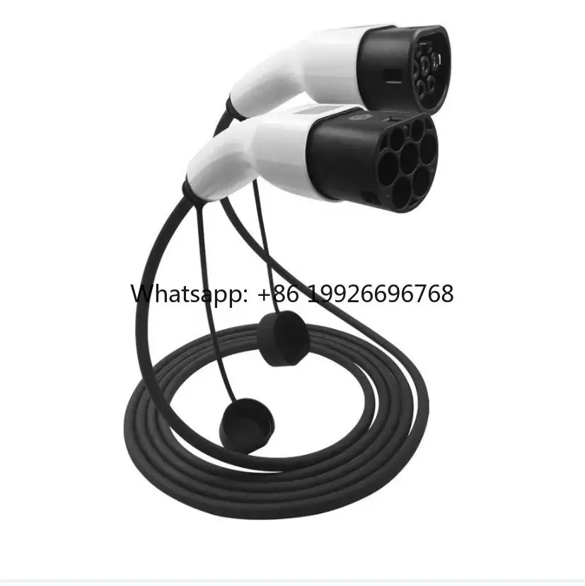 

Новый кабель для зарядки электромобилей Type2 - Type2, 7 кВт, 32 А, сертифицированный TUV, Mode3