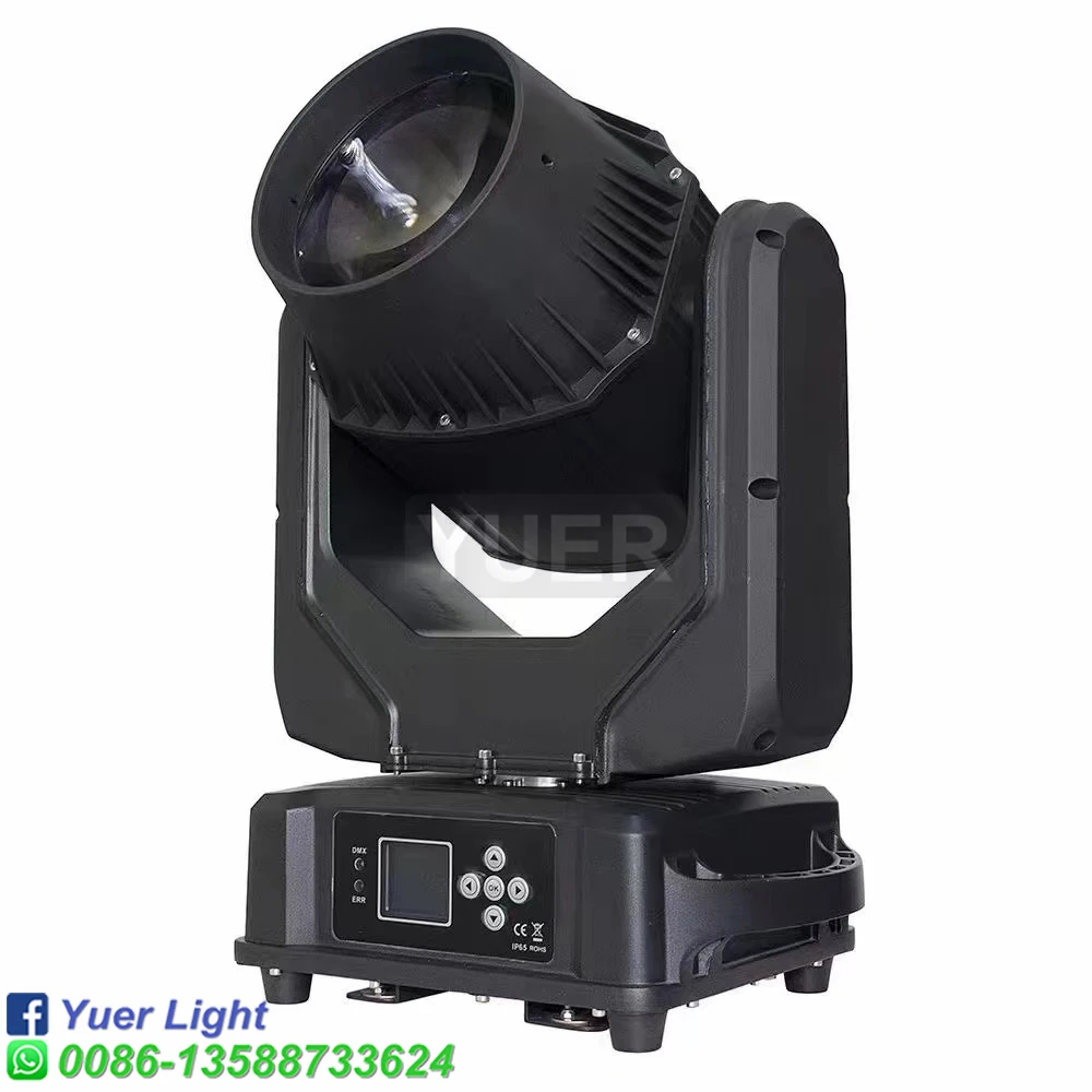 2Pcs/lot IP66 Waterproof Beam 200W LED Moving Head Light with 8+16 Rotating Prism Lyres LED DMX512 Professional Stage Lighting