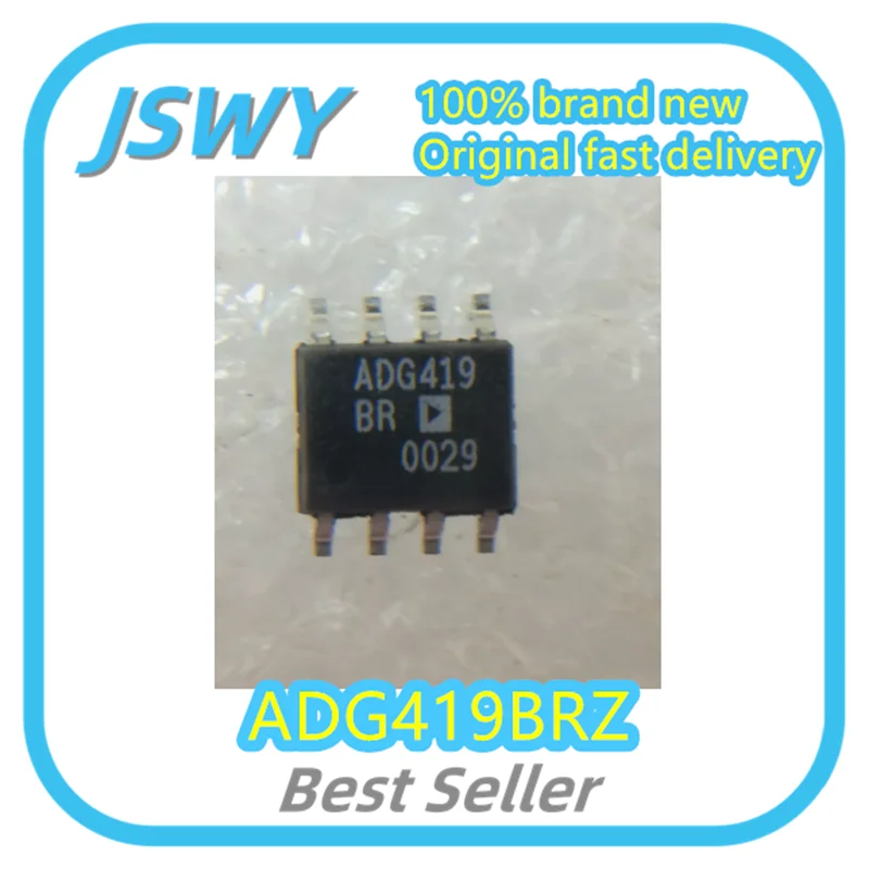 (10/50pcs) ADG419BRZ ADG419BR ADG419 SOP-8 Analog Switch Chip Brand New Original Bulk Inventory