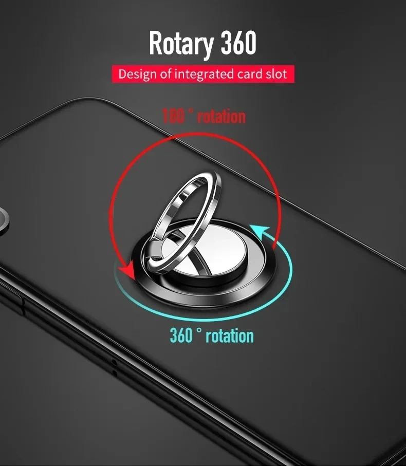 Fingerringhalter, Ständer, Griff, 360° drehbar, für Handy, Auto, magnetische Halterung, Telefon-Rückseite, Aufkleber-Pad, universelle Halterung – Detail 7