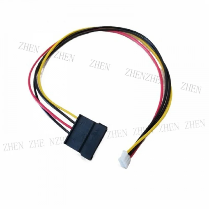Y Y PH 2.0mm 4Pin Small to 15Pin HDD SATA mini pc Power Supply Cable Cord 18AWG Wire