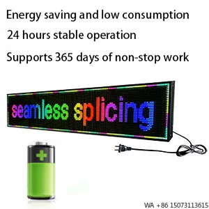 P10 Programmeerbaar LED-reclamebord - Waterdicht scrollend tekstscherm voor buiten