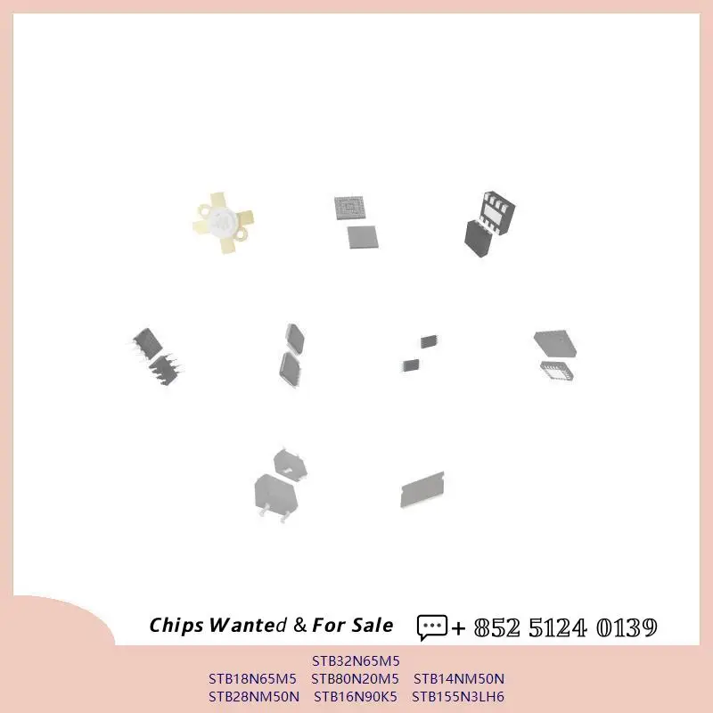chip-chip-chip-de-circuito-integrado-chip-mcu-stb32n65m5-stb18n65m5-stb80n20m5-stb14nm50n-stb28nm50n-stb16n90k5-stb155n3lh6