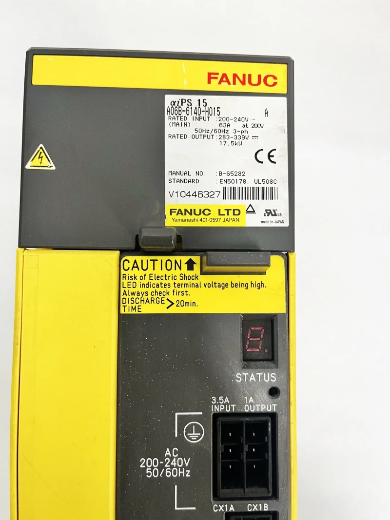 A06B-6140-H015 Original brand new Fanuc CNC Servo Drive Amplifier Module in-stock inventory A06B-6140-H015