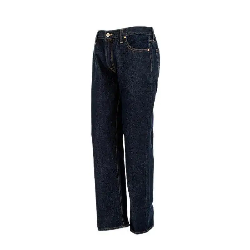 

Men's Denim Jeans Straight Leg PVC Material Autumn Series High Quali Cross-Border Men's Casual Pants Neutral Sle