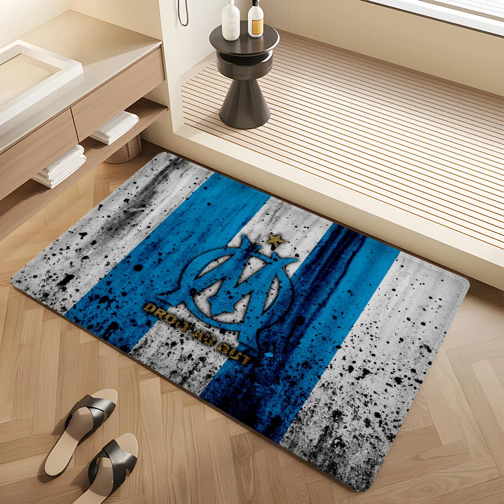 M-MarseilleS Om Floor Mat INS Style Soft Bedroom Floor House Laundry Room Mat Anti-skid Household Carpets