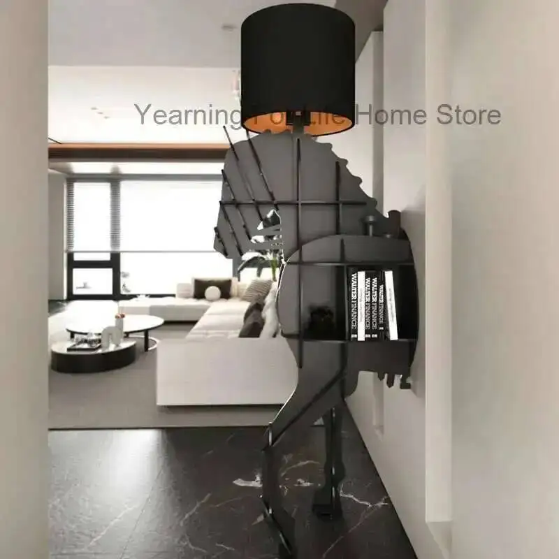 

Open Room Cabinets Organizer Shelves Light Living Accent Modern Display Cabinet Storage Wall Luxury Vitrina Home Furniture