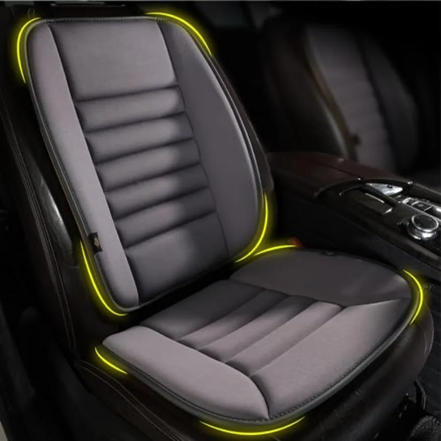 

Подушка для автомобильного сиденья с поддержкой спины: улучшенный комфорт благодаря пенополиуретану с эффектом памяти для снятия боли, идеально подходит для водителей и офисного использования.