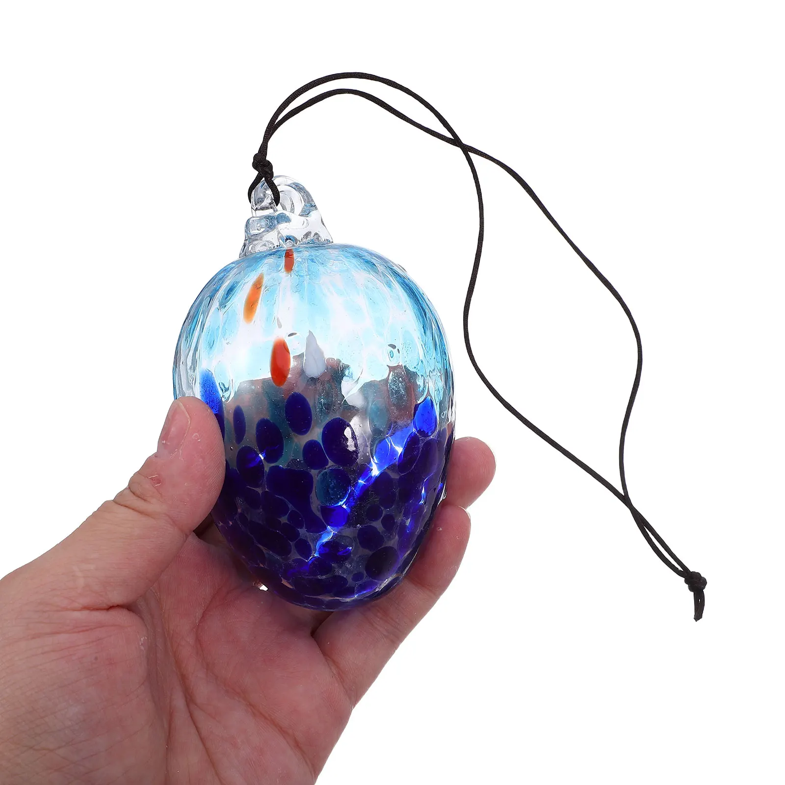 

Hand Painted Stained Crystal Egg Ornaments Hollow Pastel Crystal Easter Egg Pendants Holiday Christmas Tree Hanging Decorations