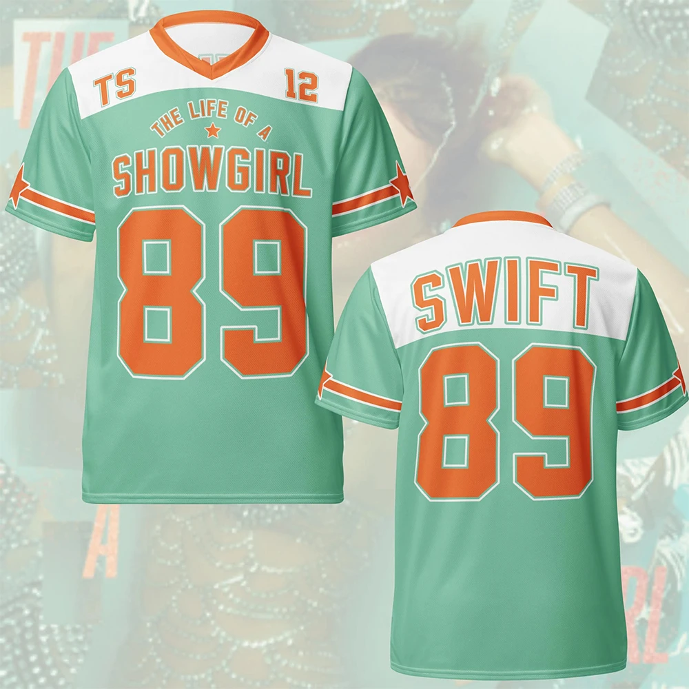 Nieuw zomermode casual shirt voor dames TS12 Nieuw album geïnspireerd Fan Merch Jersey V-hals Oversized ademende comfortabele top