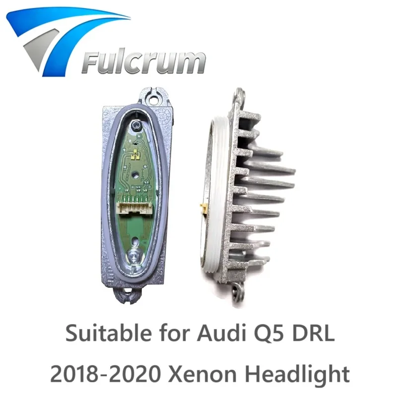 Suitable for AUDI Q5 Xenon Headlight 2018-2020 80A998473 80A998474 LED Angel Eyes DRL daytime running light module