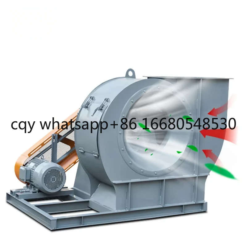 

Small High Temperature Resistance Industrial Heater Chimney Exhaust Draft Fan Centrifugal Induced Draft Restaurant Duct
