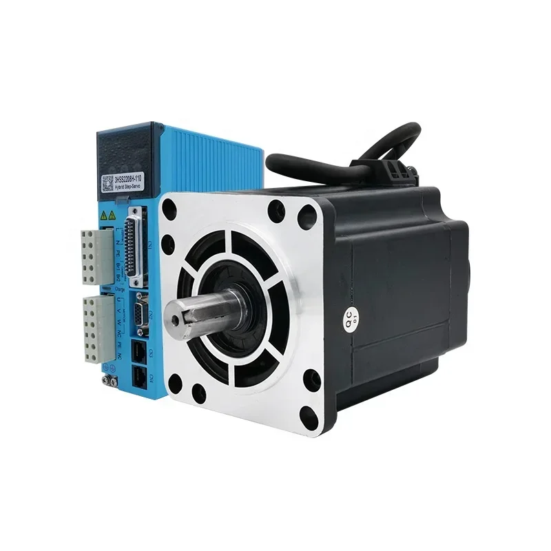 110J12135EC-1000+3HSS2208H-110 china nema42 12nm closed loop stepper servo motor 3 phase hybrid driver cnc kit