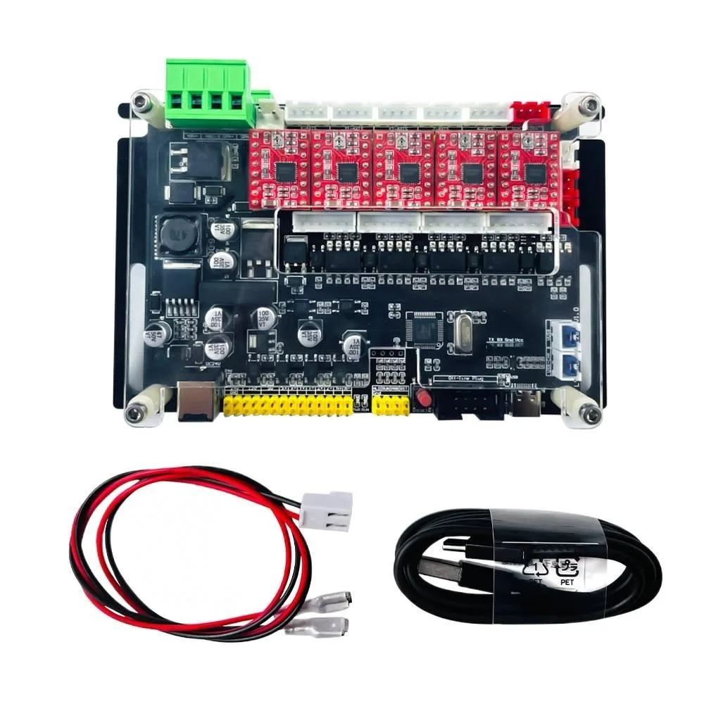 DIY Laser Engraving Machine Grbl 4-Axis Control Board Offline CNC Control Board For 3018 2418 Laser Engraving Machine