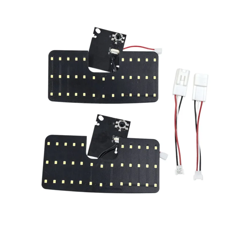 July King 2 pcs Car LED Reading Lights with Toyota Noah Voxy 80# ZWR/ZRR8# H26.1-R3.12, 6000K LED Indoor Dome Map Light