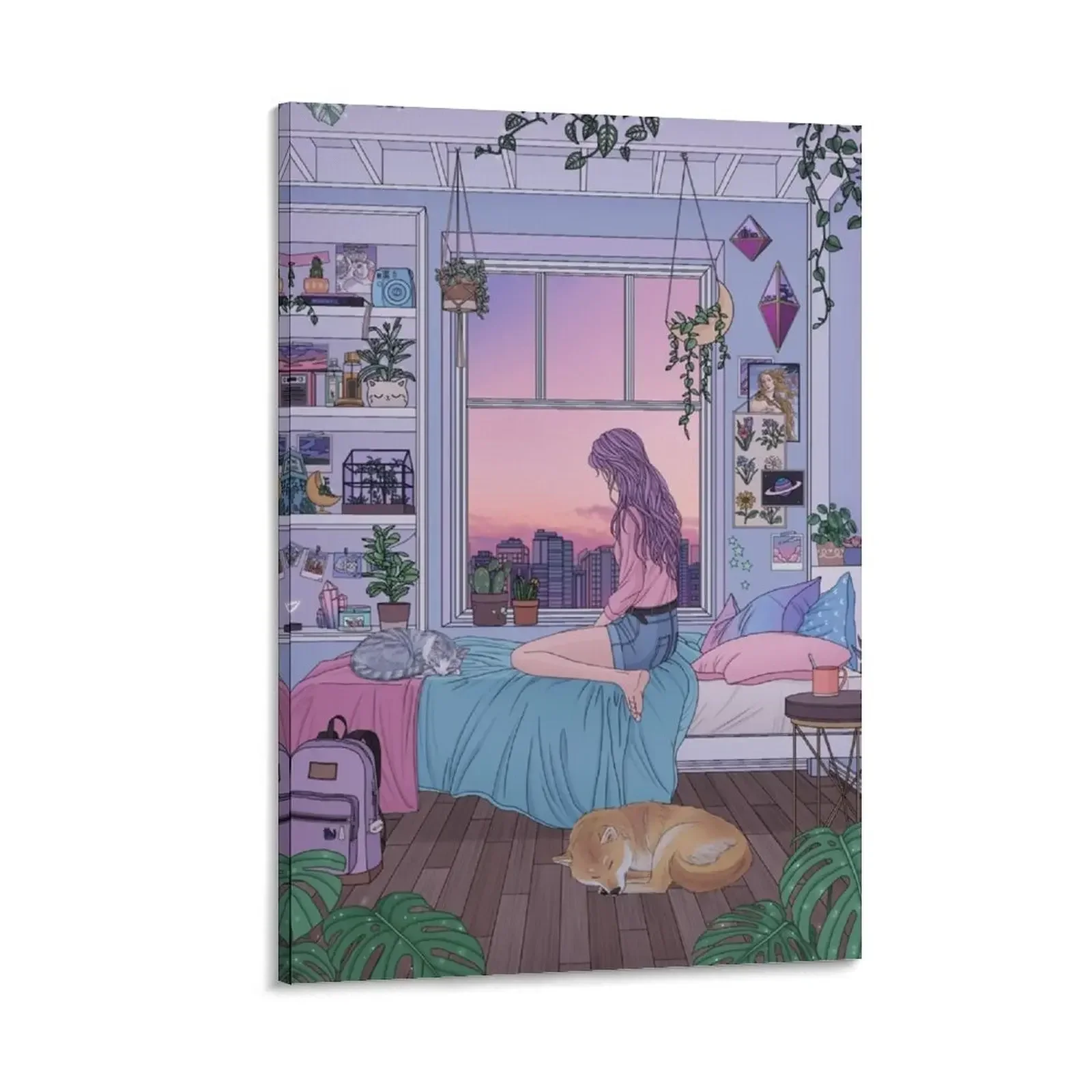

Ease Canvas Painting bedrooms decorations room decorations for men poster vintage home decor