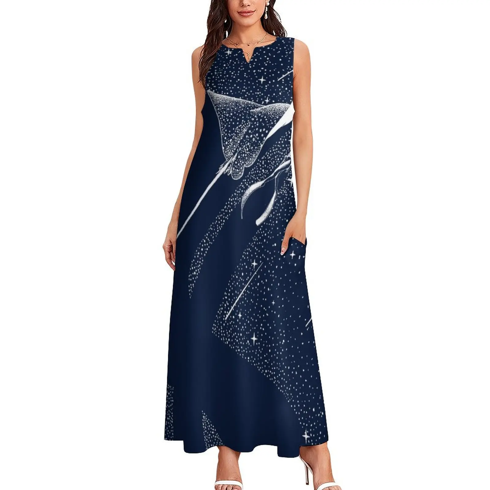 Star Collector and Diver Long Dress women's summer dresses 2025 women long dresses birthday dress