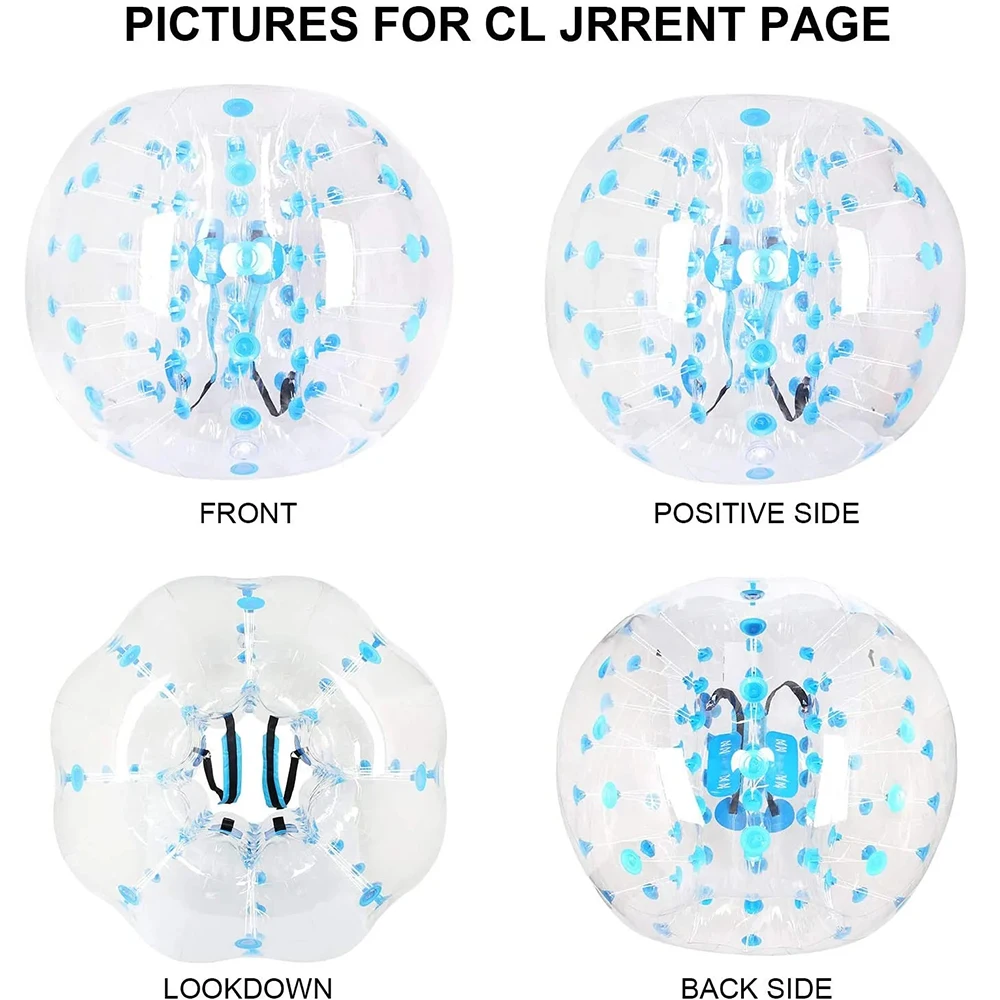 어린이 성인용 풍선 범퍼 볼, Zorb 볼, 버블 축구 1.2, 1.5m, 무료 배송, 도매