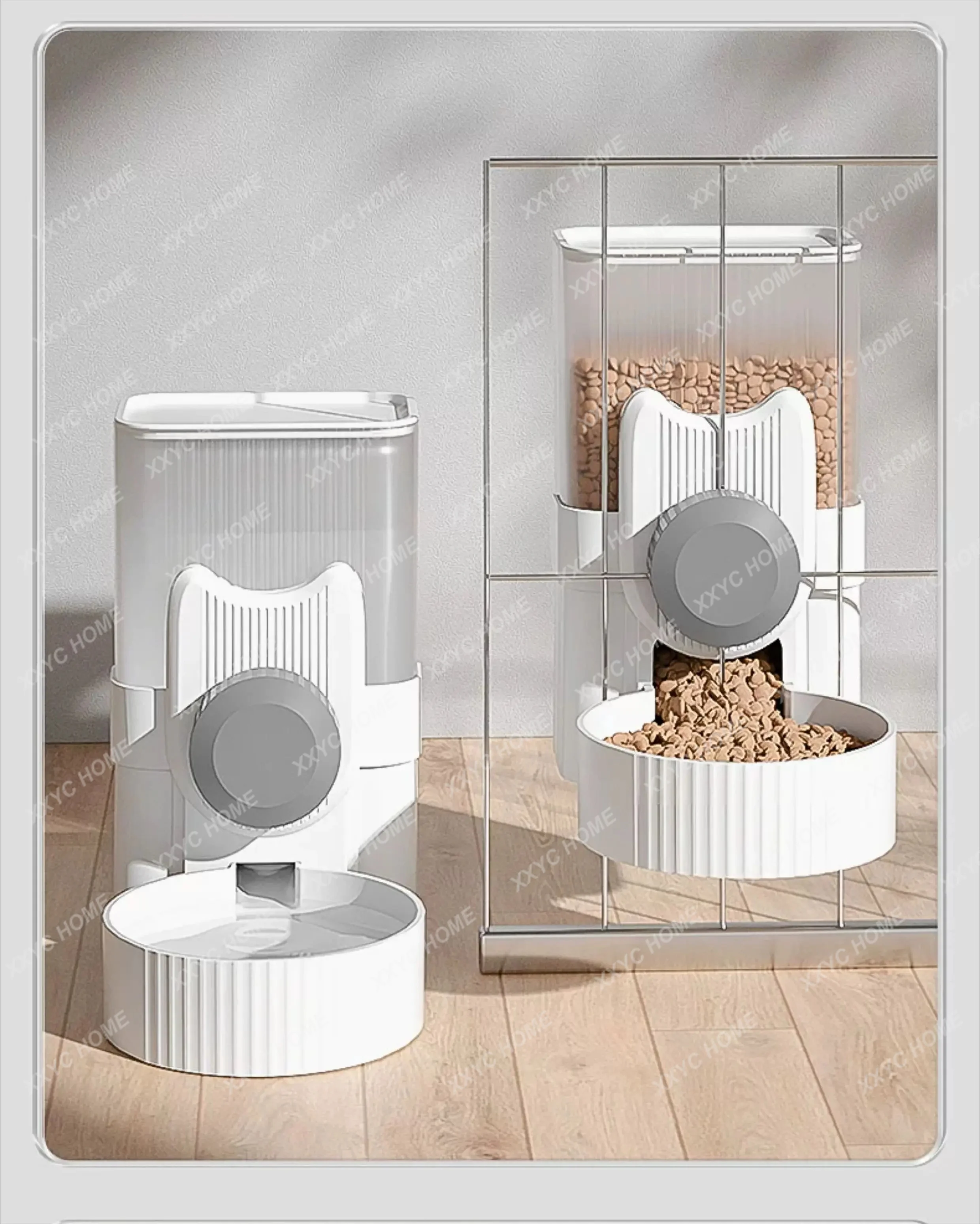 Dog water dispenser automatic feeding water feeder hanging feeder