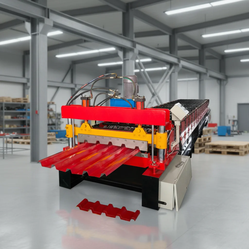 2026 Popular Metal Roof Panel Metal Color Steel Profile IBR Sheet Roof Tile Making Machine