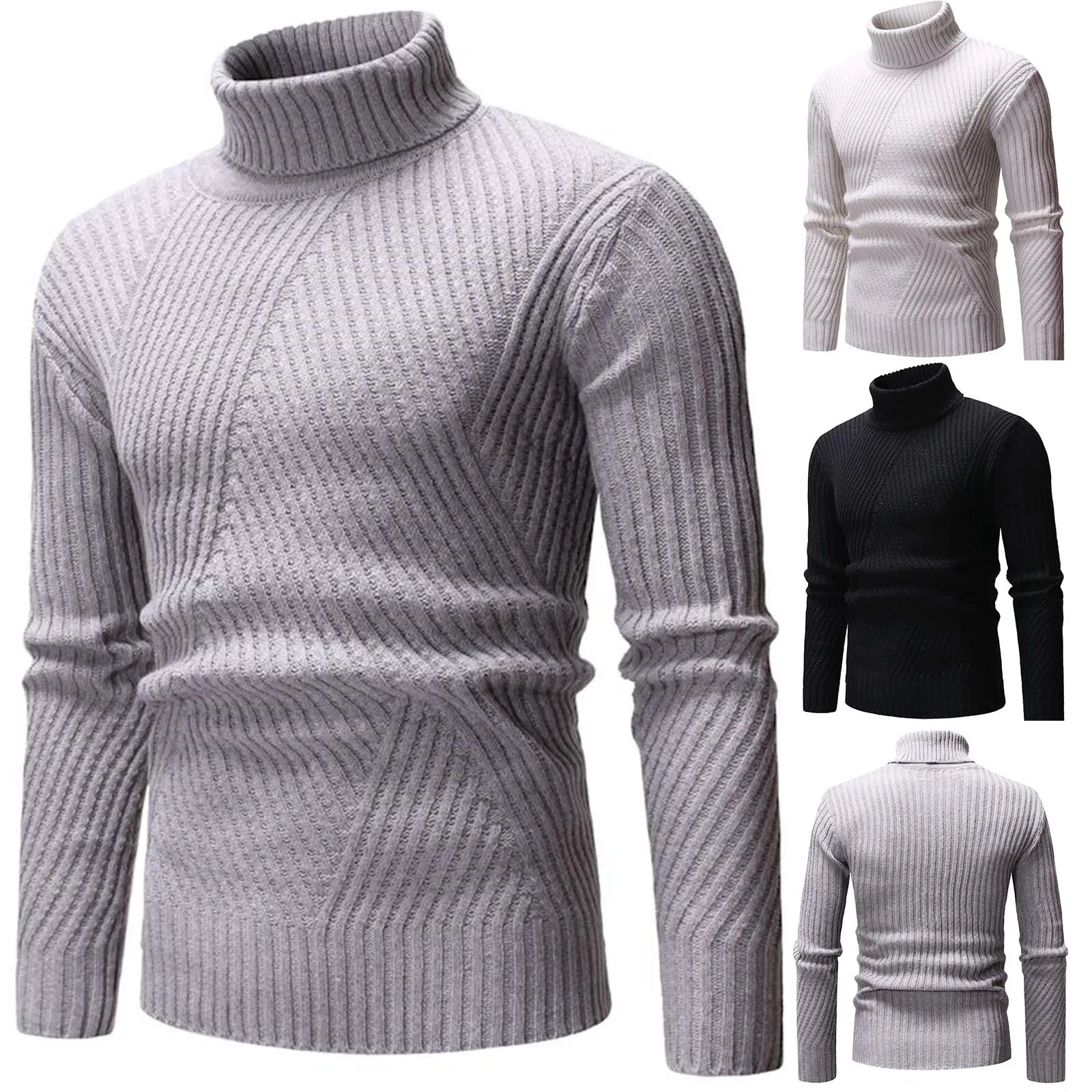 

Chef Coat Men Short Sleeve High Color Long &Winter Men's Sleeve Solid Top Slim Sweater Neck Men's Winter Jacket for Men Wool