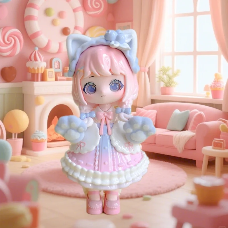 

SIMONTOYS LIRORO Welcome To The Candy House Series Blind Box Cute Action Anime Figures Dolls Kawaii Toys Birthday Gift