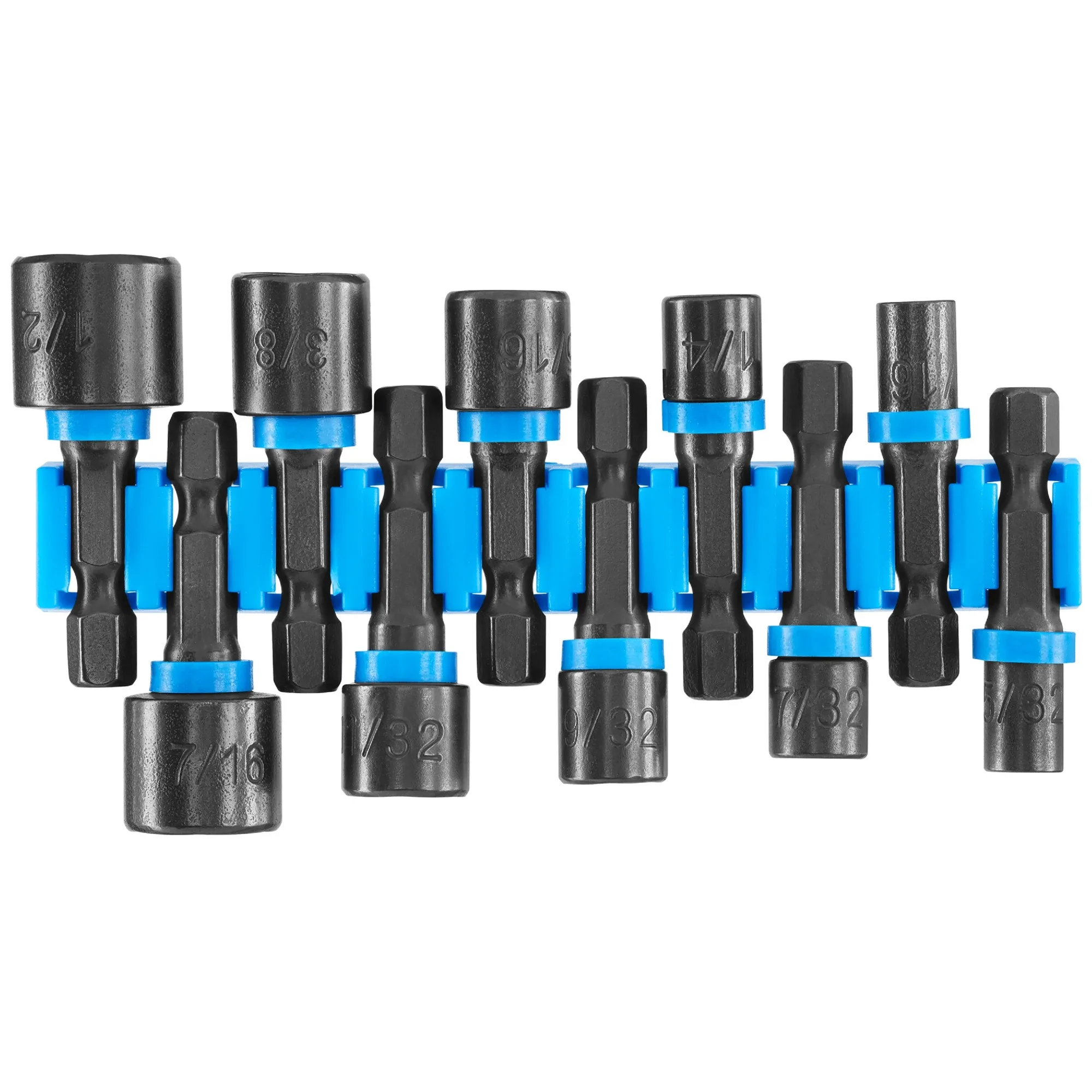 

10-Piece Impact Rated Assorted Nut Driver Set, 10 Count
