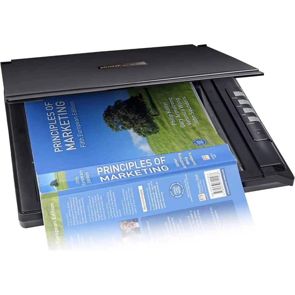 

High Speed Flatbed Scanner, 3sec Fast scan Speeds. Compact Design for Home and Home Office. Windows and Mac Support