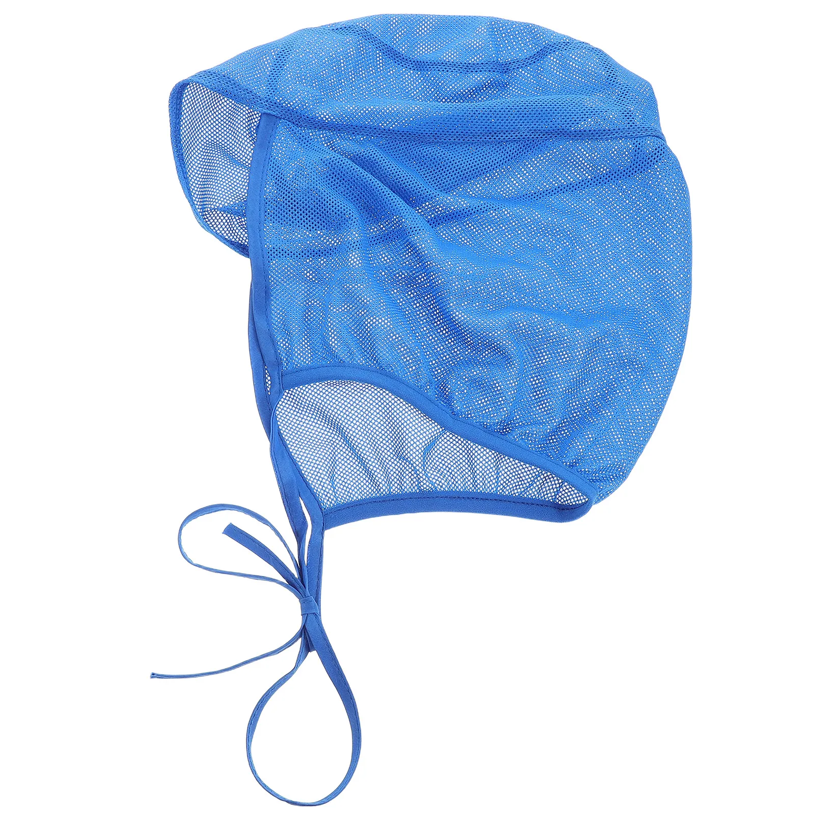 

Factory Hat Breathable Mesh Workshop Caps Hair Nets Working Hats Unisex Food Service Adjustable Straps Prevent Hair Falling