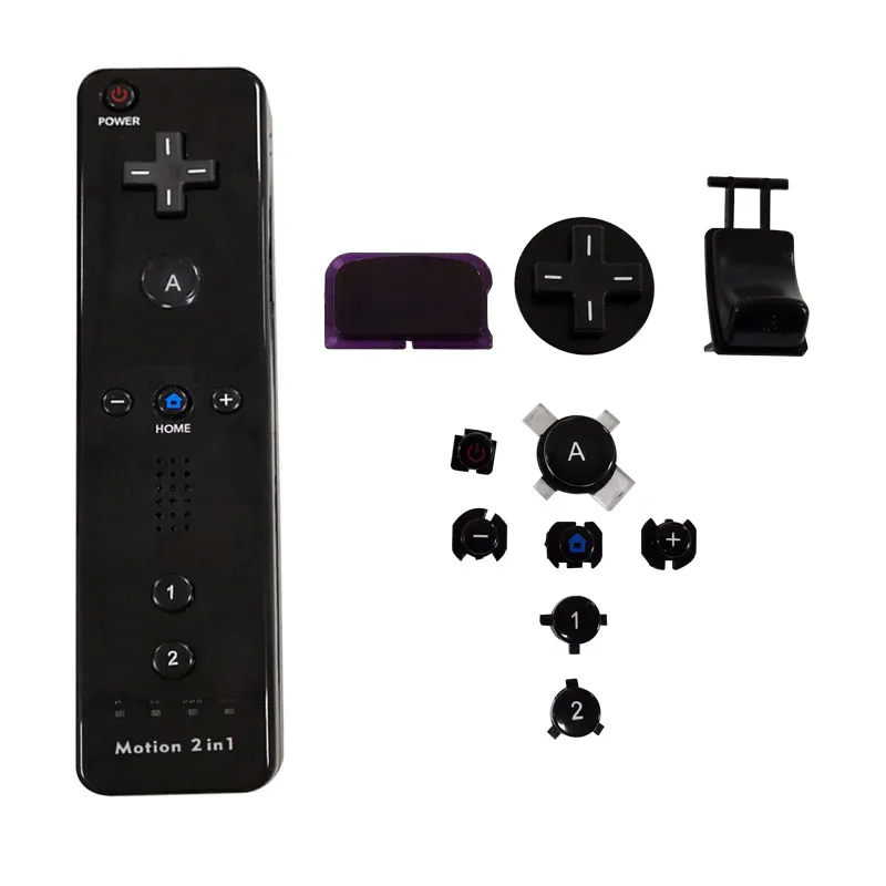 ABS-Tasten für Wii-Fernbedienung, insgesamt 10 Stück – Detail 2
