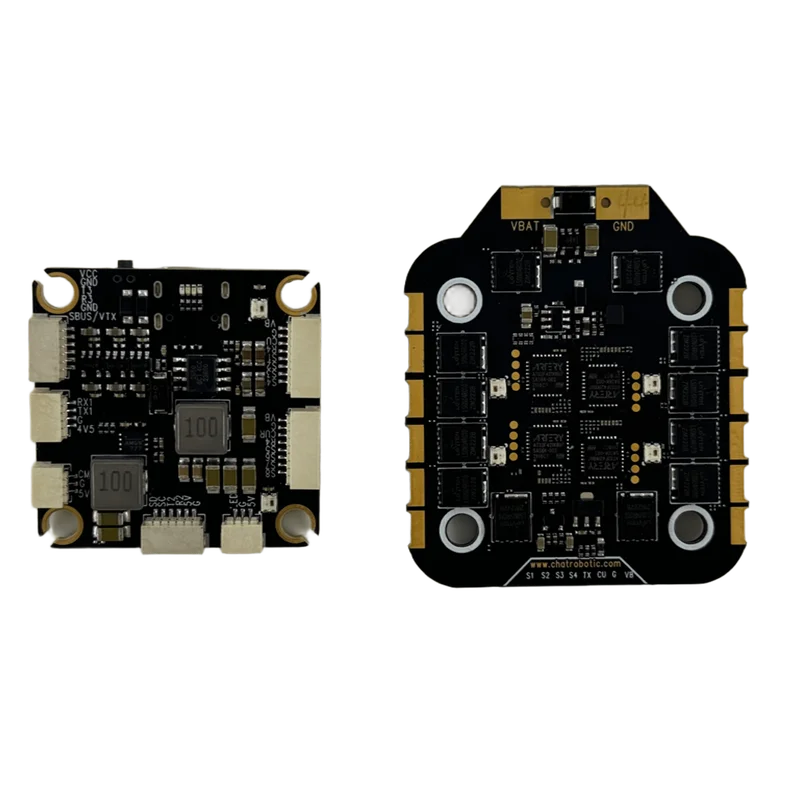 AeroPartsF722 Industrial Power Stack + 4x75A ESC - STM32H723VGT6 480MHz FC IP67 -40℃~125℃ Heavy Lift U-AV