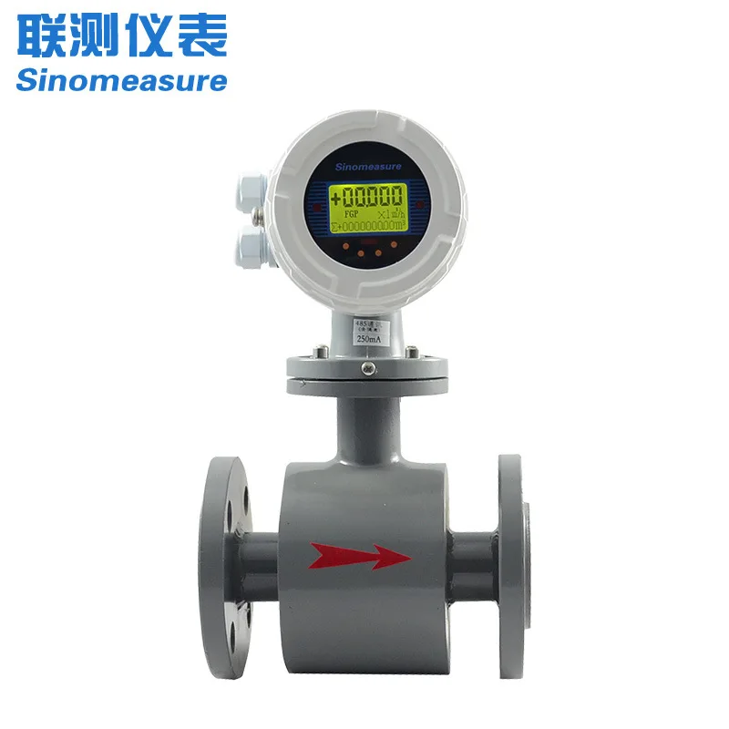 

Sewage Flowmeter Intelligent DN50 Mud Liquid Water Flowmeter Manufacturer Integrated Electromagnetic Flowmeter