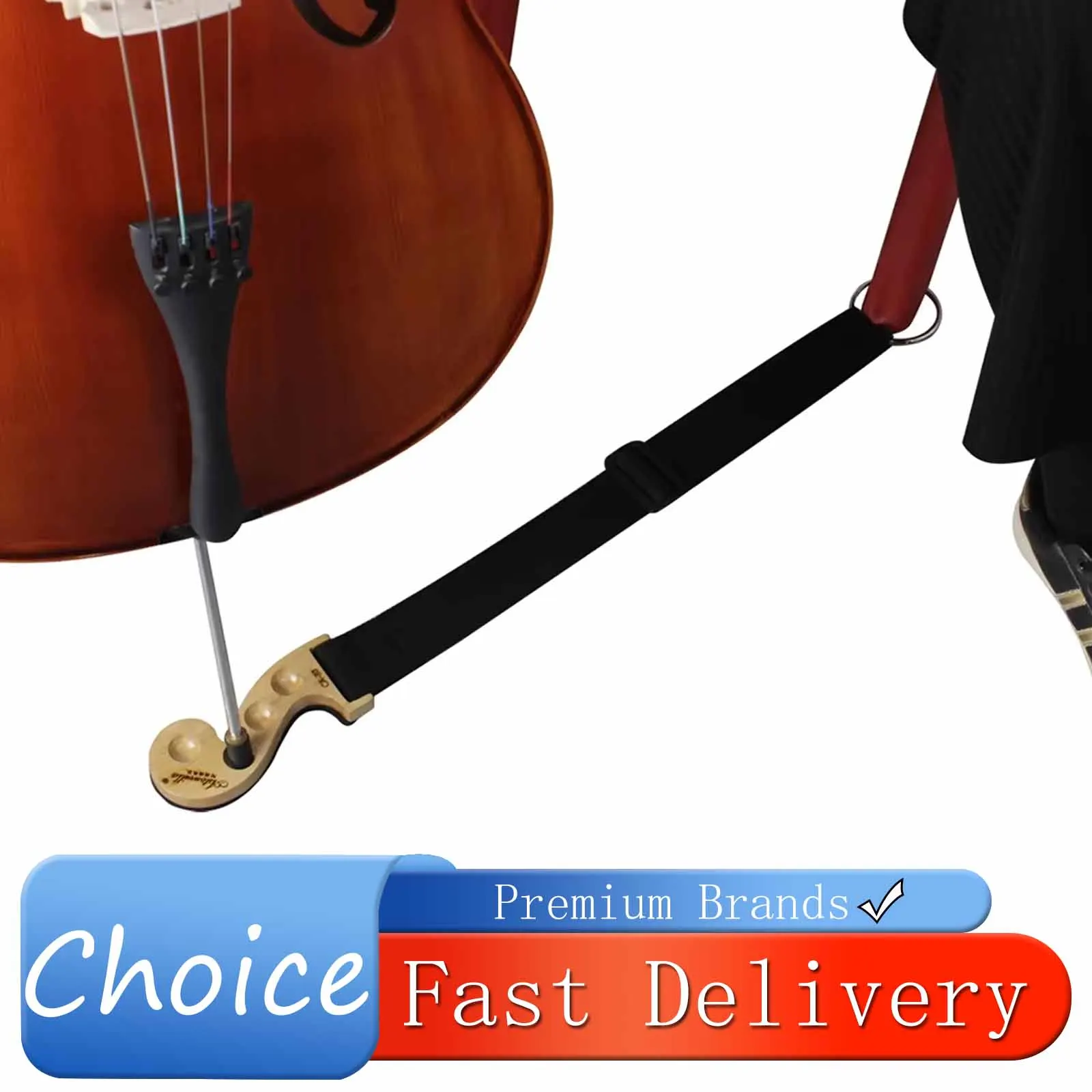 

Противоскользящий коврик IRIN для виолончели, регулируемый по длине, пластиковый ремень, ограничитель для концевого штифта, противоскользящие детали для виолончели, аксессуары для инструментов, упрощающие игру