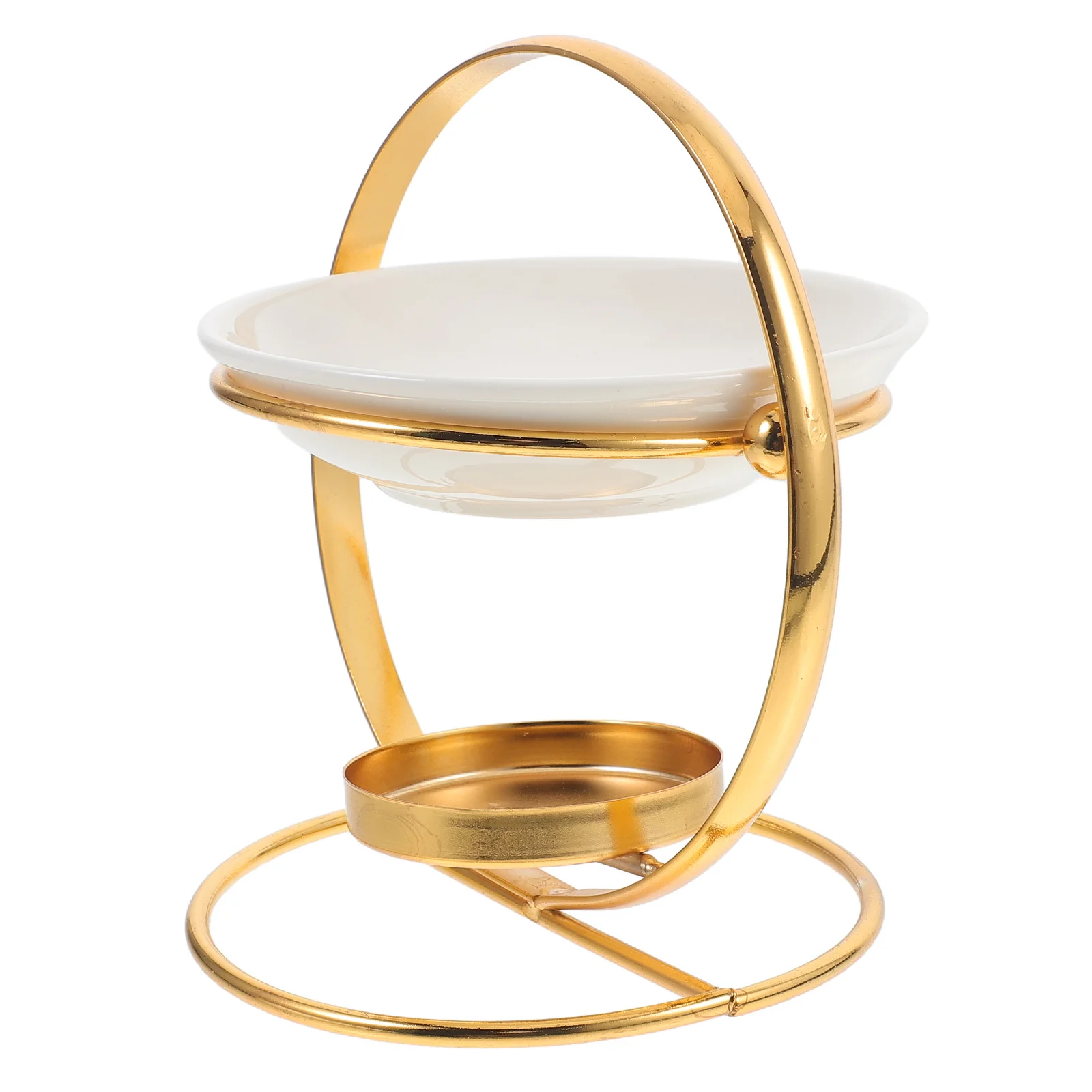 

Decorative Ceramic Oil Burner for Aromatherapy Tealight Wax Warmer Scented Diffuser Incense Holder Home Office Decoration