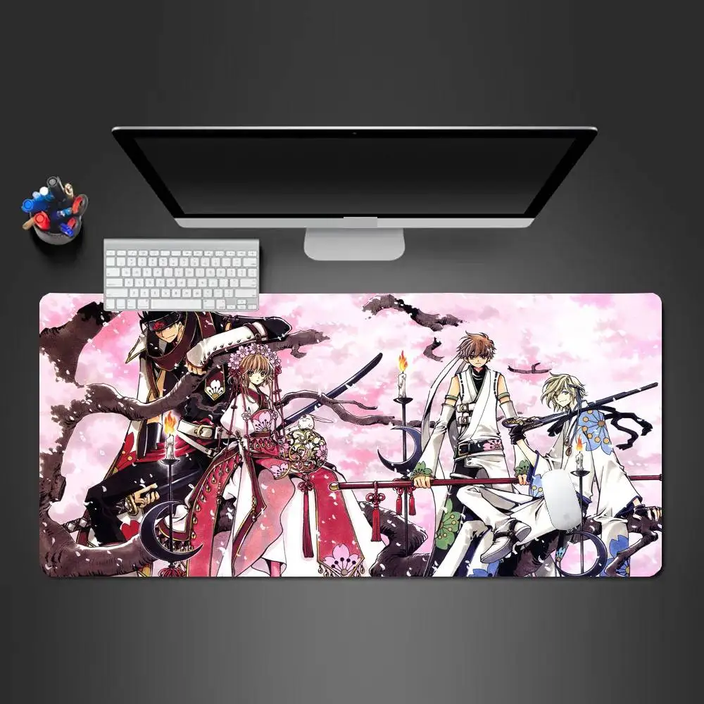 Tsubasa R-Reservoir Chronicle Manga Mousepad Mouse Mat Desk Mat With Pad Gaming Accessories Prime Gaming XXL Keyboard Pad Padd