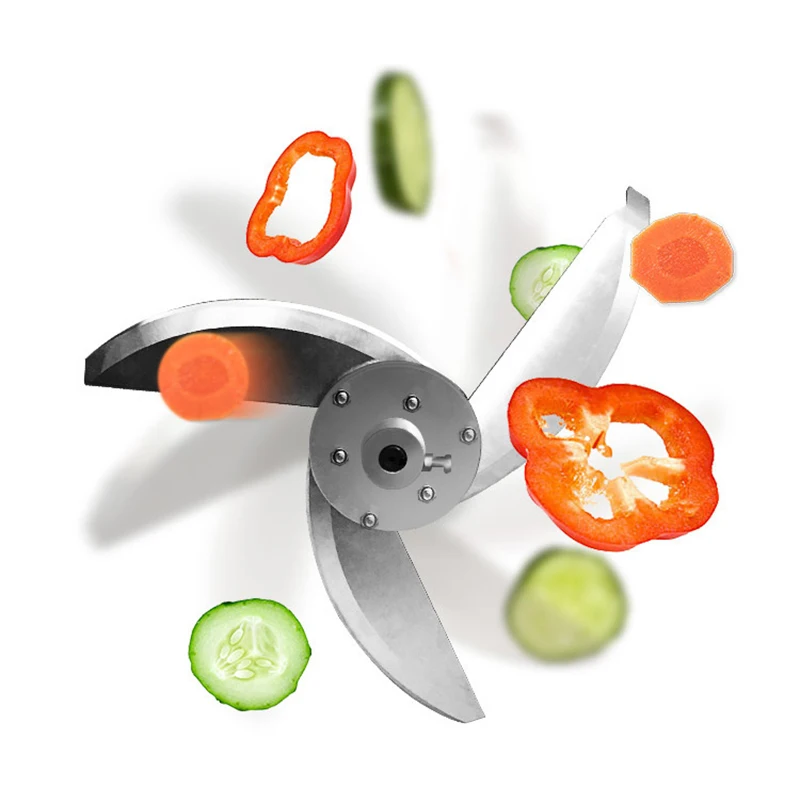 Industrial Commercial Electric Vegetable Cutting Machine for Leek Onion Slicing Chopping