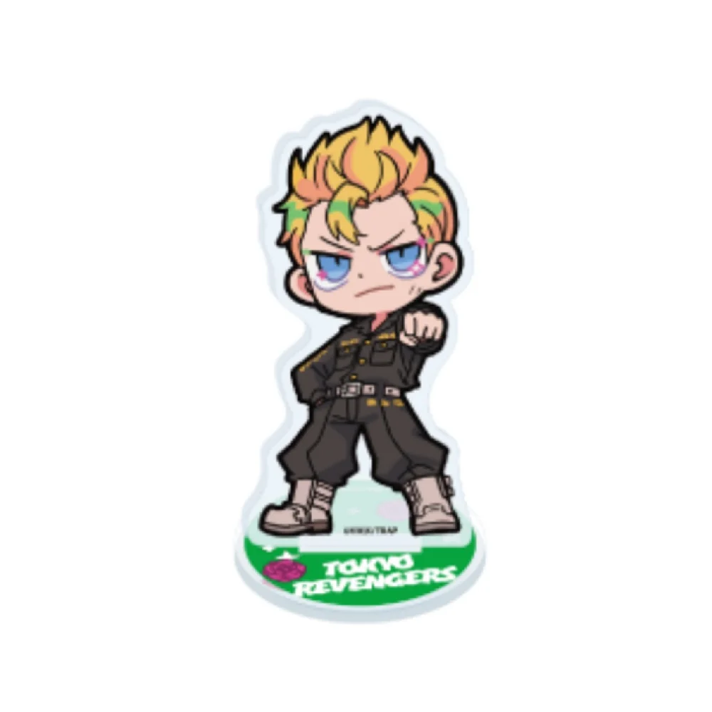 Tokyo Revengers Neon CHIBI Ver 10CM Double Sided Acrylic Stand Keychain 2026 New Anime Stand Hanagaki Takemichi Sano Desk Decor