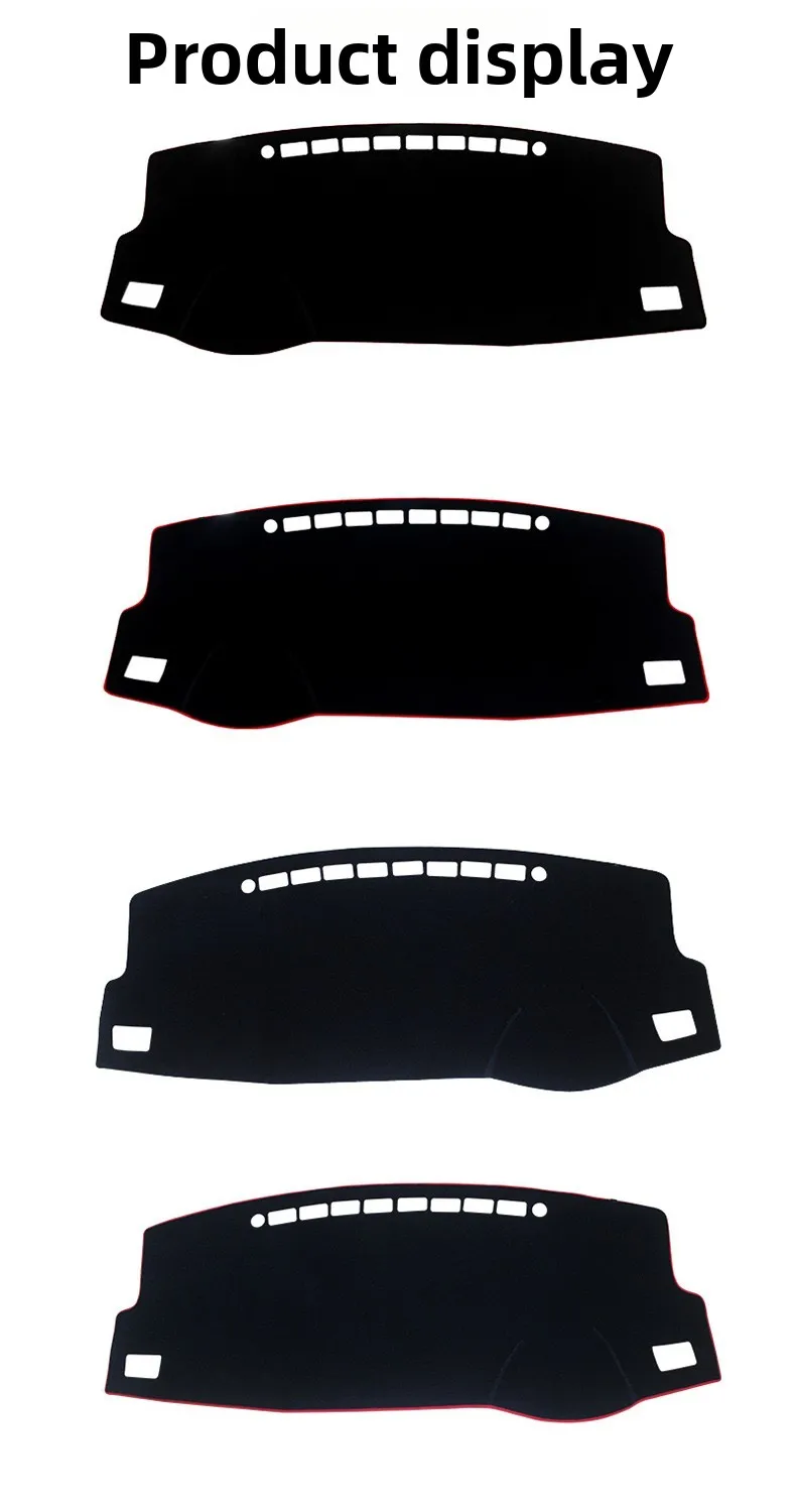Für Toyota Corolla 2014 2015 2016 2017 2018 Auto-Armaturenbrett-Abdeckmatte, Instrumententafel-Schutz, Teppich-Zubehör – Detail 4