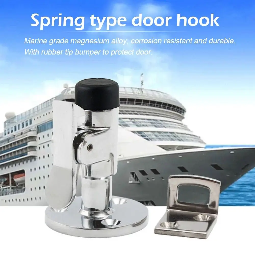 Camper Motorhome Yacht Spring Latch Door Stop Stopper Door Catch Door Holder