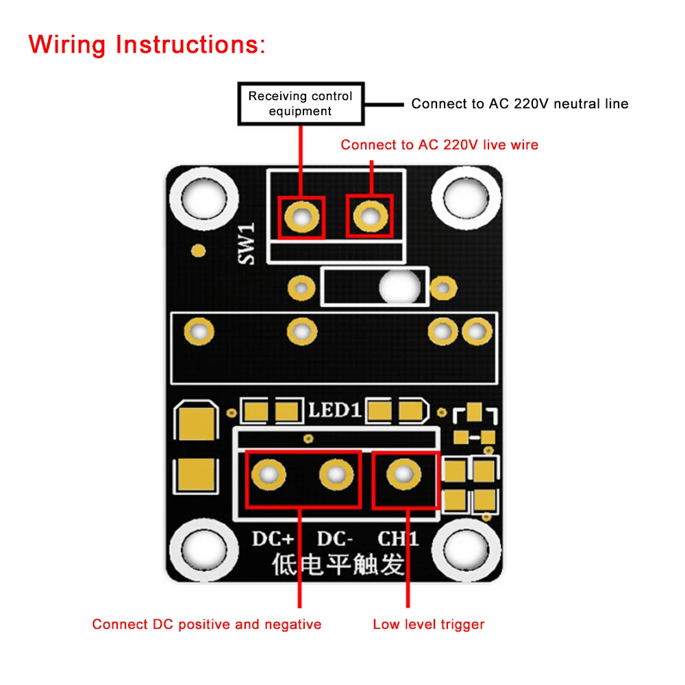 High Level/Low Level 5V 1 Channel SSR G3MB-202P Solid State Relay Module 240V 2A Output with Resistive Fuse for Arduino