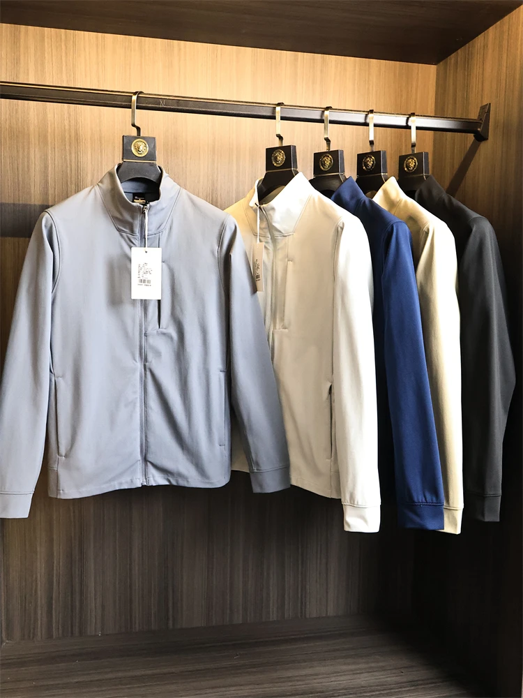 

Высокопроизводительный вязаный тюнет Qui-Dry для отдыха на открытом воздухе с воротником-стойкой, мужская зимняя модная застежка-молния из полиэфирного волокна